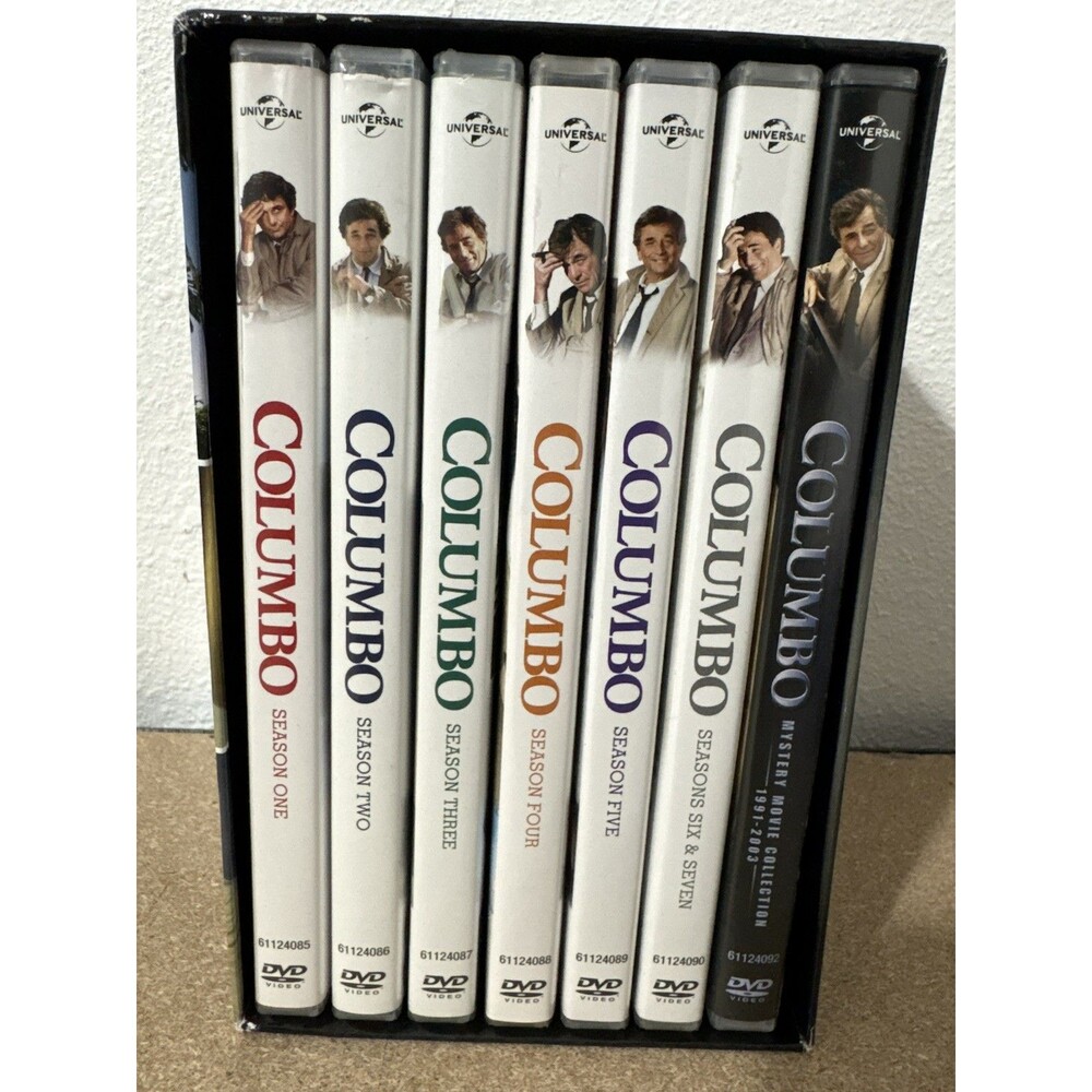 Columbo The Complete Series DVD Box Set Peter Falk TV Detective Video TV Show
